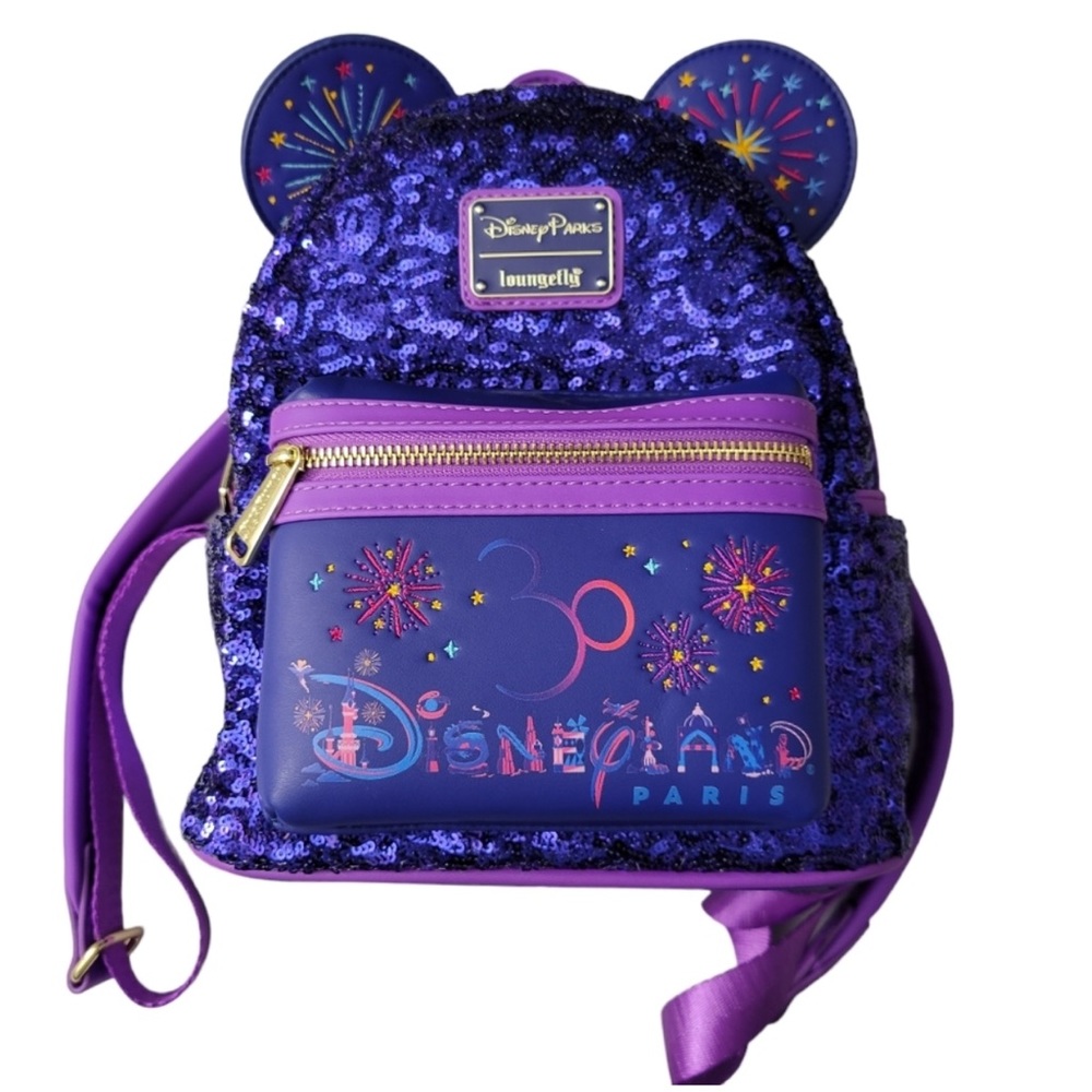 Loungefly Disneyland Paris 30th Anniversary Mini Backpack